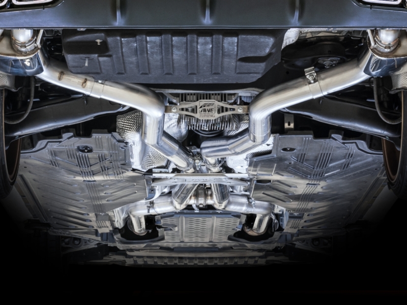 Mercedes-Benz C63 AMG Coupe Performance Exhaust - AWE Tuning - SwitchPath - `19-`21